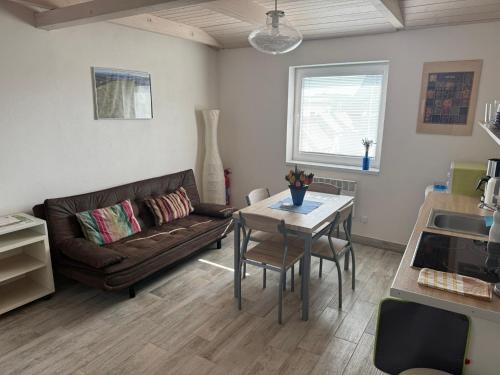 Istumisnurk majutusasutuses Apartmán Pavlenka