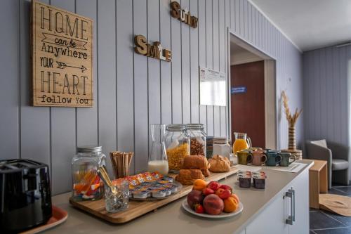 Mad på lejlighedshotellet eller i nærheden