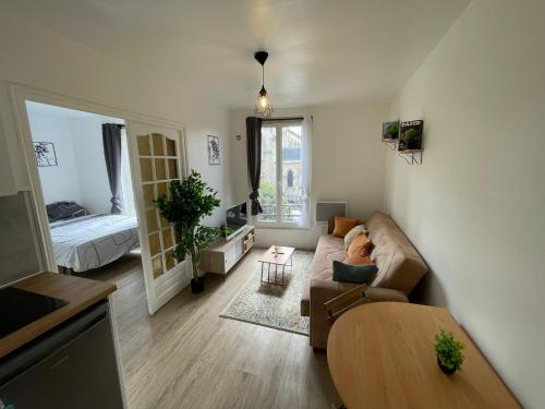 Appartement 3 pers, métro direct