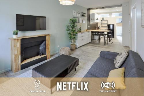Centre-ville - Fibre - Netflix - T2 L'ISAC