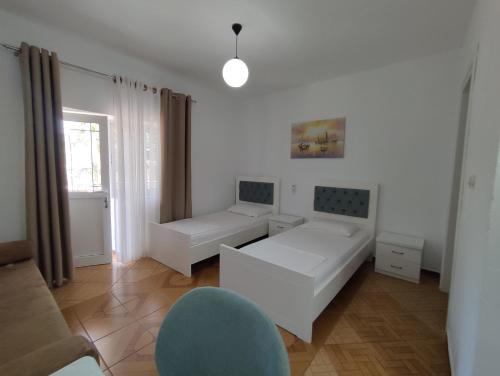 Postel nebo postele na pokoji v ubytování Real apartment
