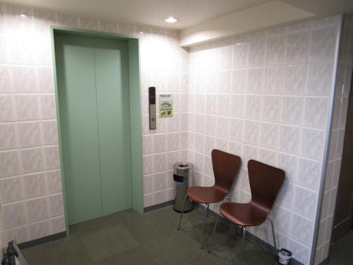 Ruang duduk di Green Hotel Omagari