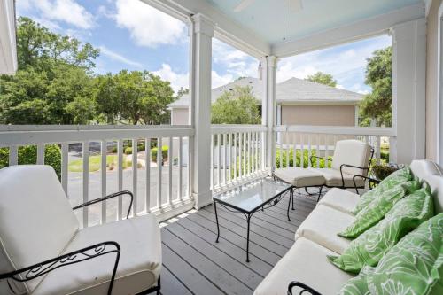 Balkón nebo terasa v ubytování Stephens Siesta villa by Peace Vacations