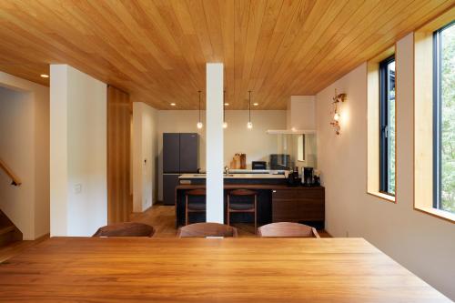 Cucina o angolo cottura di Sauna Villa ITADORI サウナヴィラ板取