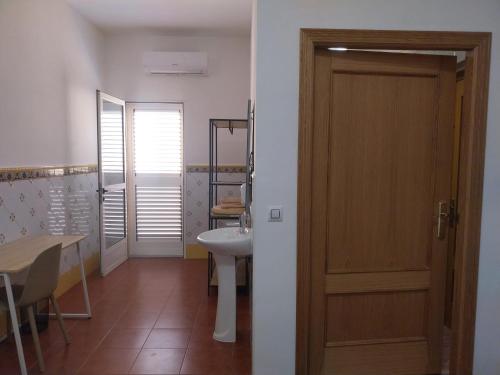 Phòng tắm tại Casa Santa Úrsula