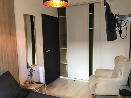 Χώρος καθιστικού στο Chambre Cosy 2