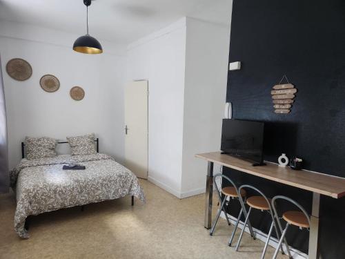 Charmant studio proche de la place Wilson