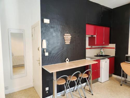 Charmant studio proche de la place Wilson