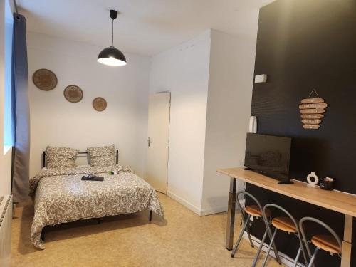 Charmant studio proche de la place Wilson