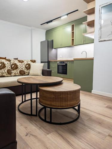 ครัวหรือมุมครัวของ Elia Apartment 2