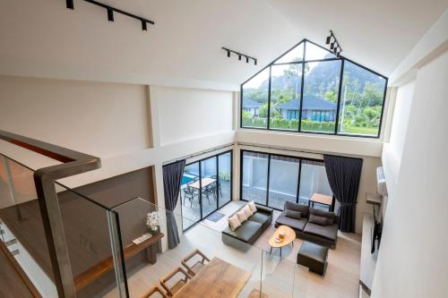 Ruang duduk di Raintree922 Pool Villa Krabi