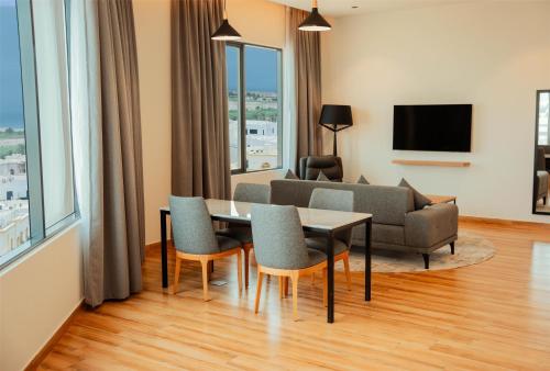 TV a/nebo společenská místnost v ubytování Park Inn by Radisson Muscat