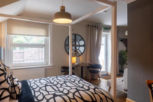 Cama o camas de una habitación en Glenview Luss