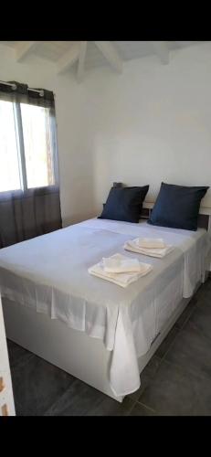 Ένα ή περισσότερα κρεβάτια σε δωμάτιο στο Bungalow AN KAN LA