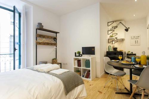 Urban-Modern Studio Baixa Chiado Ar Condicionado
