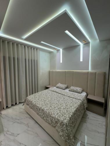Katil atau katil-katil dalam bilik di Newly Opened Modern Luxury Vibes