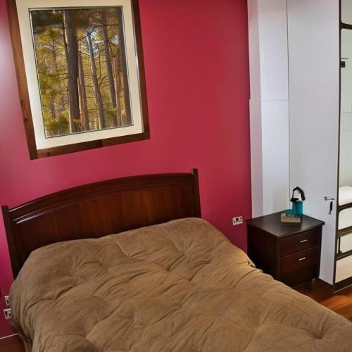 Кровать или кровати в номере Hotel Plaza del Valle