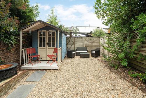 Κήπος έξω από το Bowes Park Charm - 3BD Victorian Tranquil Retreat