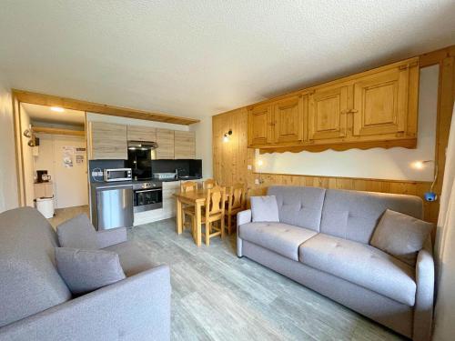 Studio chaleureux 3 pers, au pied des pistes à La Croisette - FR-1-452-122
