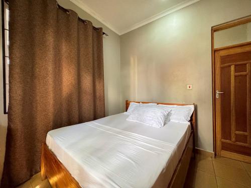 Postel nebo postele na pokoji v ubytování The Haven Loft