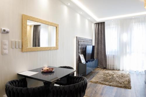 Χώρος καθιστικού στο Rebany Apartman 2 Central Location