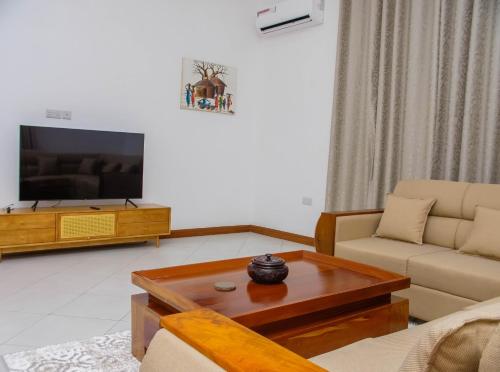 TV a/nebo společenská místnost v ubytování Cozy Up in Cozy home