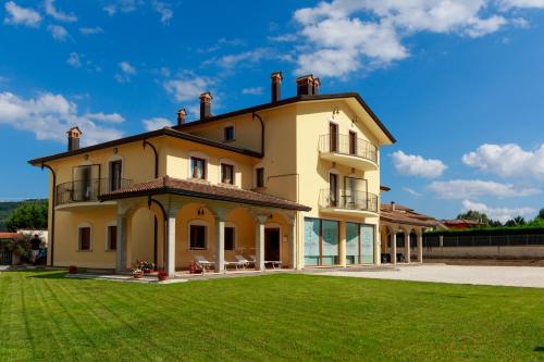 Bygningen som lejlighedshotellet ligger i