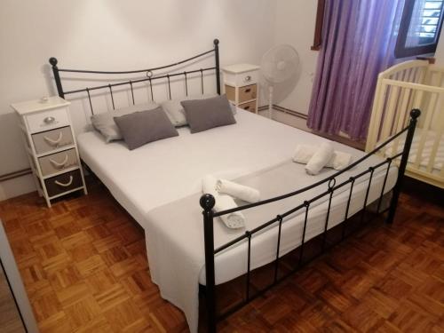 Postel nebo postele na pokoji v ubytování Bruna app