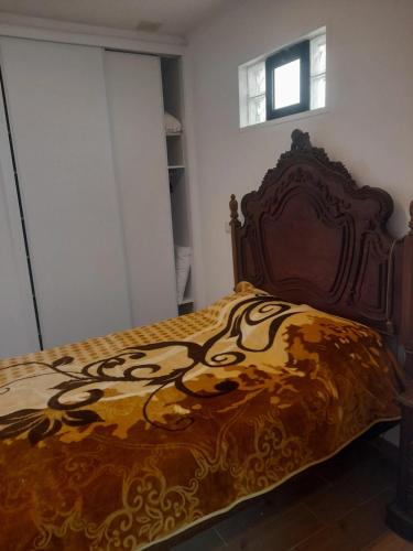 Ένα ή περισσότερα κρεβάτια σε δωμάτιο στο House with jacuzzi in Atei - 70 m²