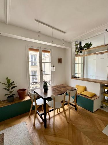 Appartement lumineux et moderne à Montmartre