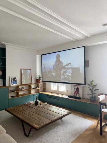 Appartement lumineux et moderne à Montmartre