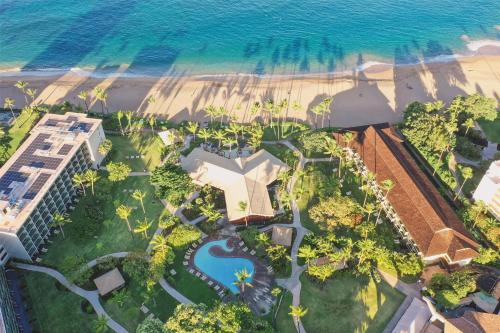 Landskap semula jadi dekat dengan resort