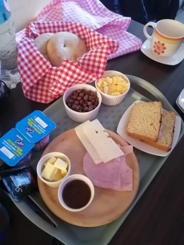 ファームステイの敷地内または近くでの食事または食べ物