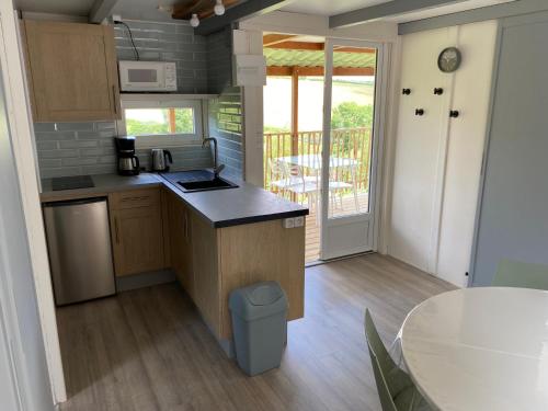 Kuhinja oz. manjša kuhinja v nastanitvi Chalet Iris