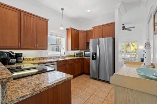 Η κουζίνα ή μικρή κουζίνα στο Ocean Glory 30A