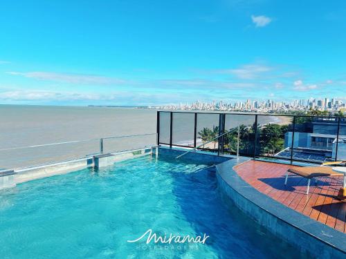 Swimmingpoolen hos eller tæt på Alta Marine Beira-Mar-Miramar Hospedagens