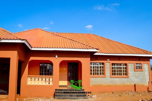 a rendering of a house with an orange roof at Kristina Gardens in Voi