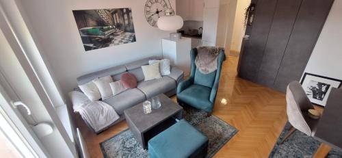 Χώρος καθιστικού στο Vista apartman