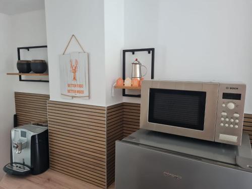 Η κουζίνα ή μικρή κουζίνα στο Haus Sunset