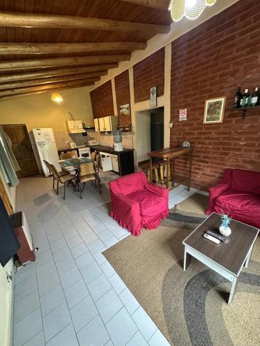 Nhà bếp/bếp nhỏ tại La Brujita, casa de campo