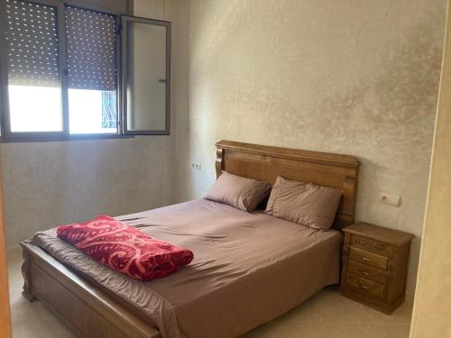 En eller flere senge i et værelse på shtotl appartement taghazout