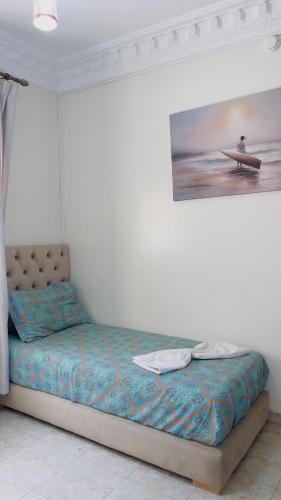 Comfy Surf Houseにあるベッド