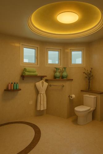 Bilik mandi di South Shore Villa Armonia Luxury Boutique