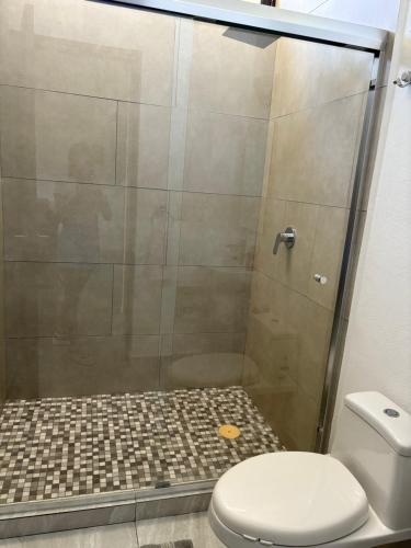 Koupelna v ubytování CC Condominio