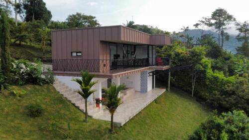 a rendering of a house with a balcony at BALCÓN DE SANTA MARÍA 2 in Dosquebradas