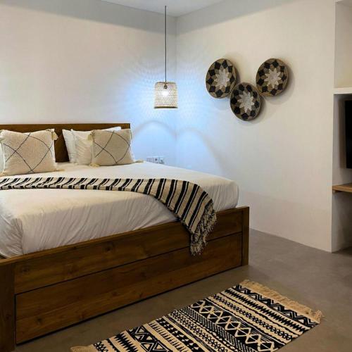 Postel nebo postele na pokoji v ubytování The PD