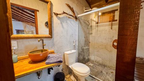 Un baño de Pousada Reserva Setiba Guarapari