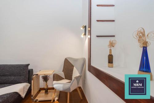 Posezení v ubytování Albergue Casa Jalou