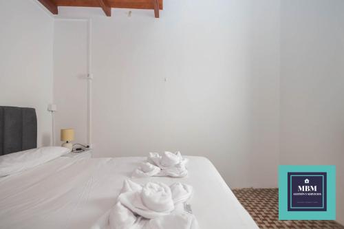 Postel nebo postele na pokoji v ubytování Albergue Casa Jalou