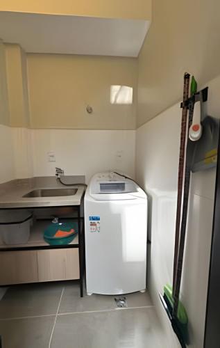 Dapur atau dapur kecil di Amora Maria Residencial